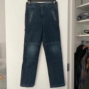 rag & bone skinny moto jeans 25